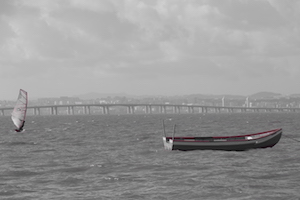 Alcochete Praia dos Moinhos Kimoa Beach bar Ponte Vasco da Gama Windsurf